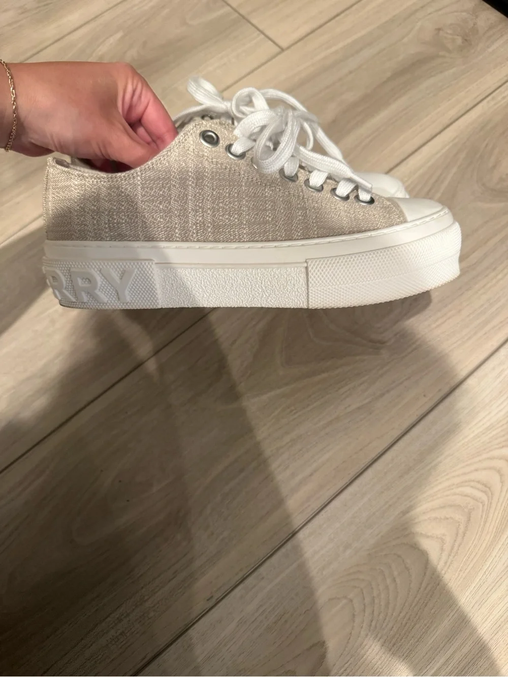 Burberry Platform Sneakers